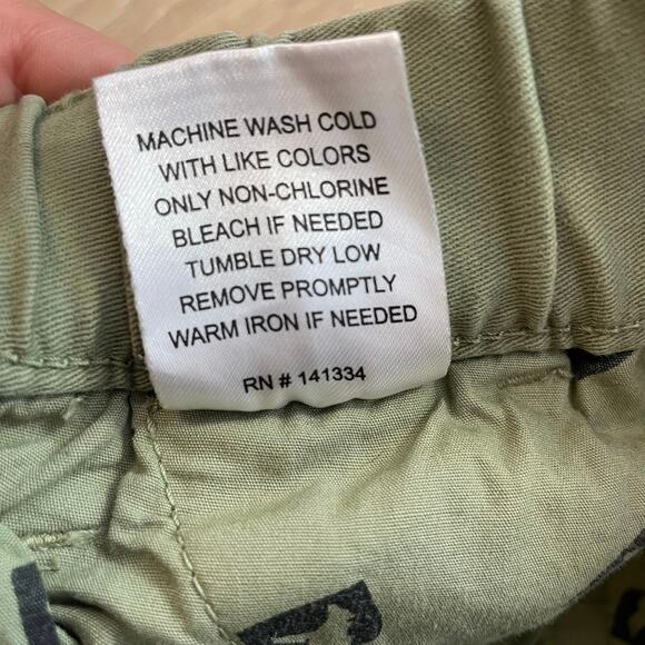 Bearbottom Women’s Jogger Pants Small Olive Green Stretch Cotton Spandex Casual - Picture 3 of 7